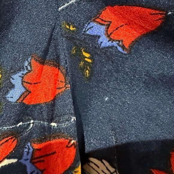 - Butterfly floral mixed print navy multicoloured dress size 14 new newlook - Picture 9 of 11